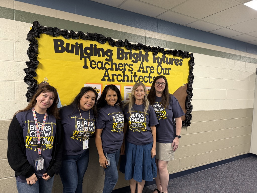 Burks staff at Meet the Teacher Night