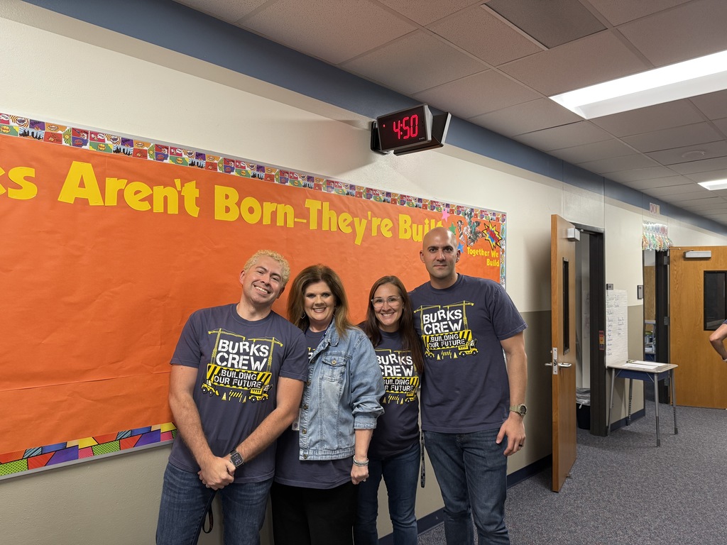 Burks staff at Meet the Teacher Night
