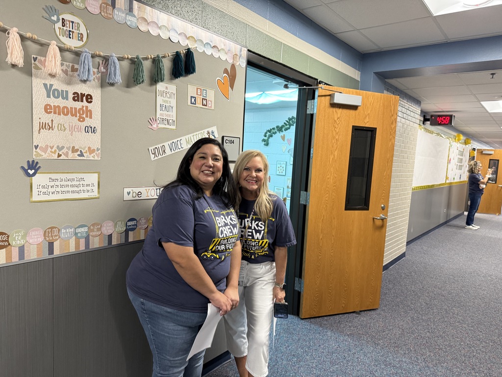 Burks staff at Meet the Teacher Night