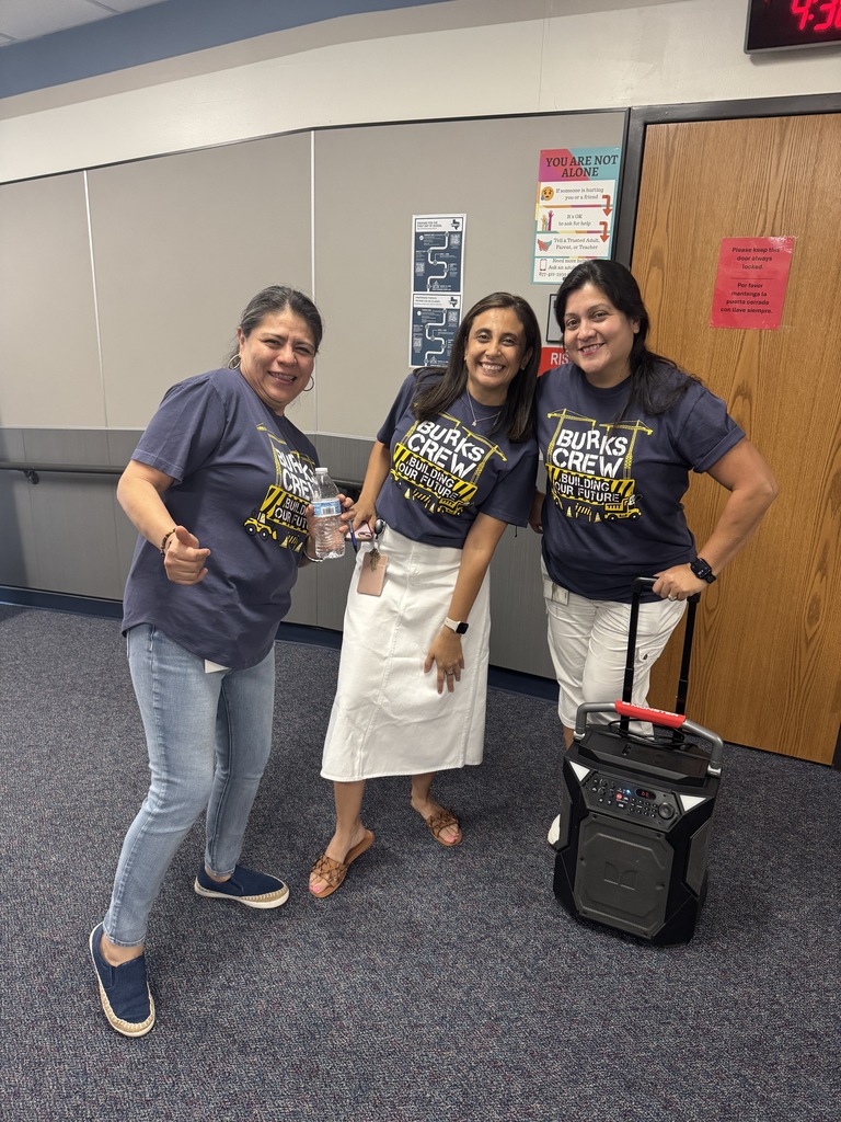 Burks staff at Meet the Teacher Night