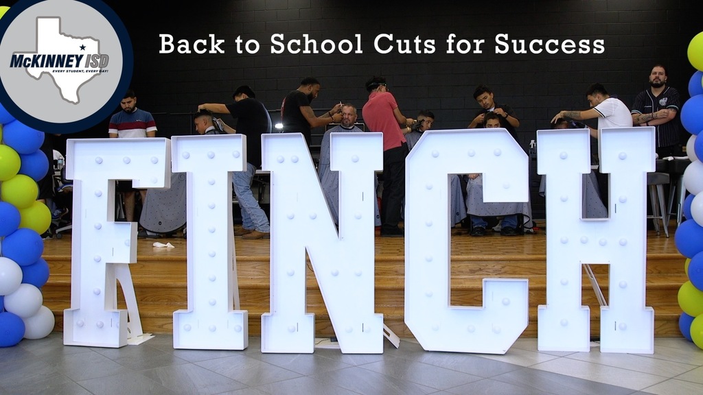 Back to School Cuts for Success at Finch Elementary