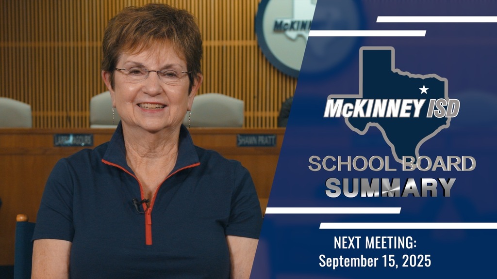 Lynn Sperry presents the School Board Summary for the August 18th , 2025 Meeting