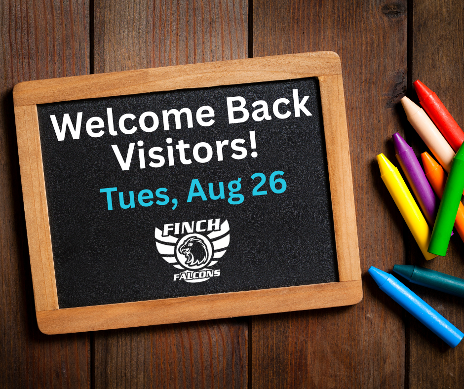 Welcome Back visitors on tuesday, august 26 on campus.