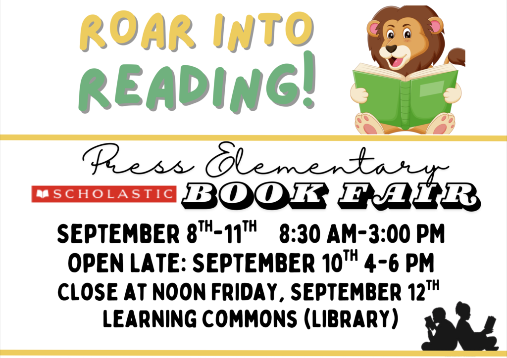 Fall Book Fair September 8th - 12th