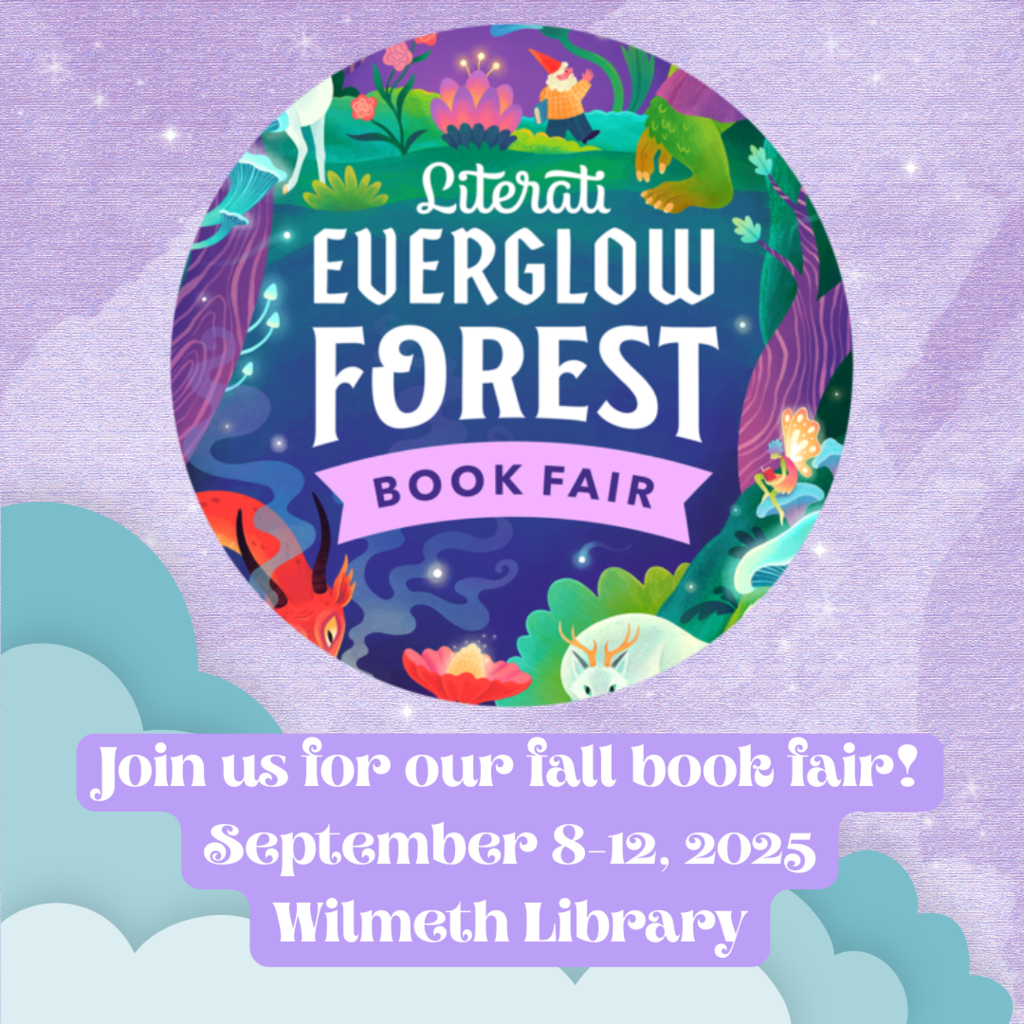 Fall Book Fair September 8-12, 2025 in the library!