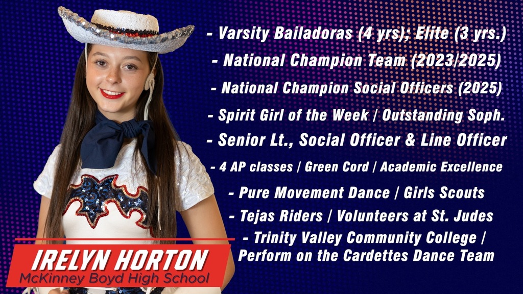Picture of Irelyn Horton from McKinney Boyd High School