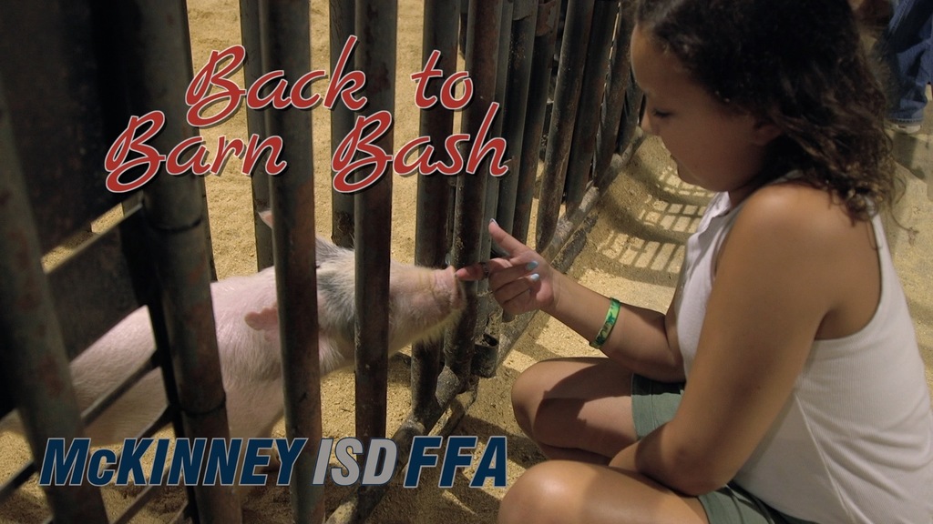 Picture of student at Back to Barn Bash