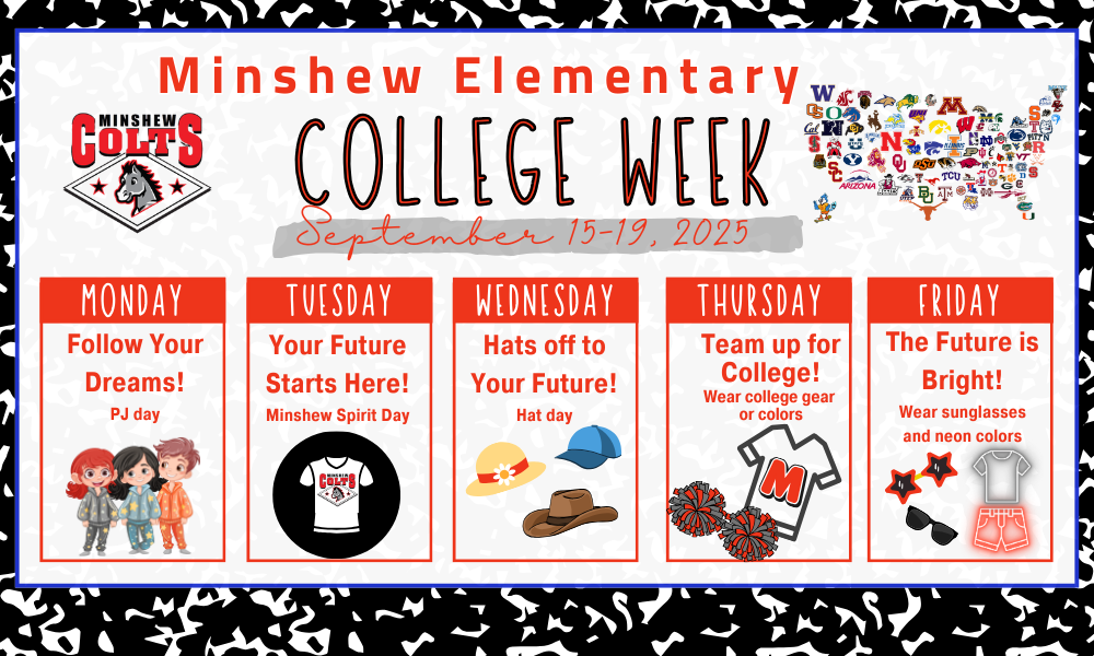 Minshew 25/26 College Week