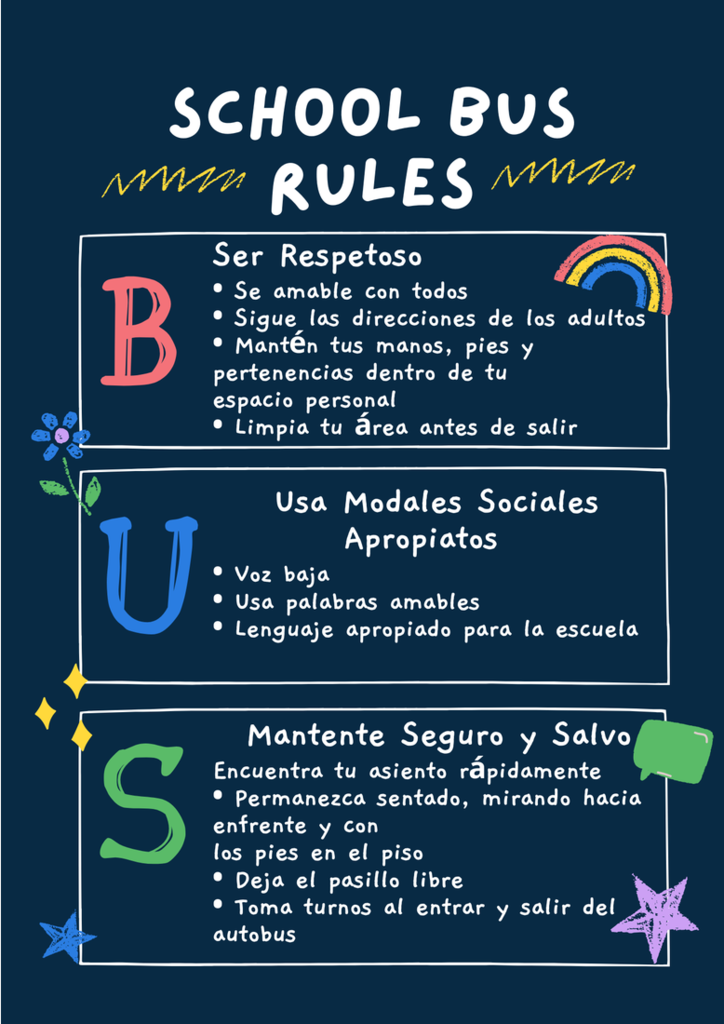 School Bus Rules