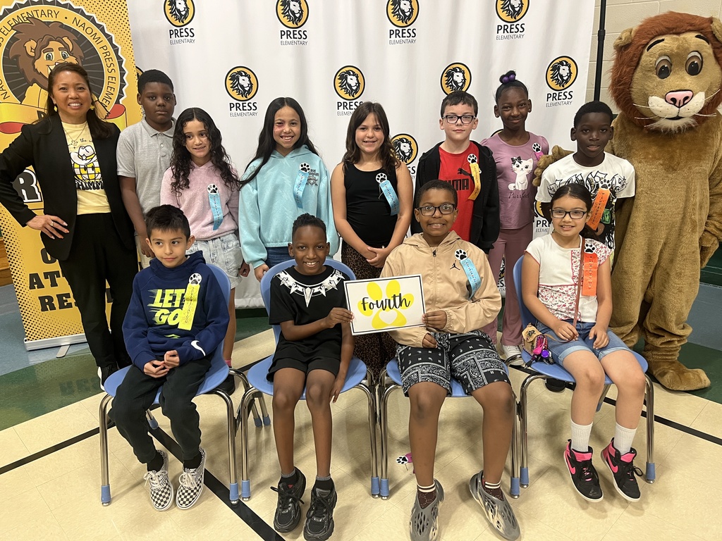Fourth Grade Pride of the Month