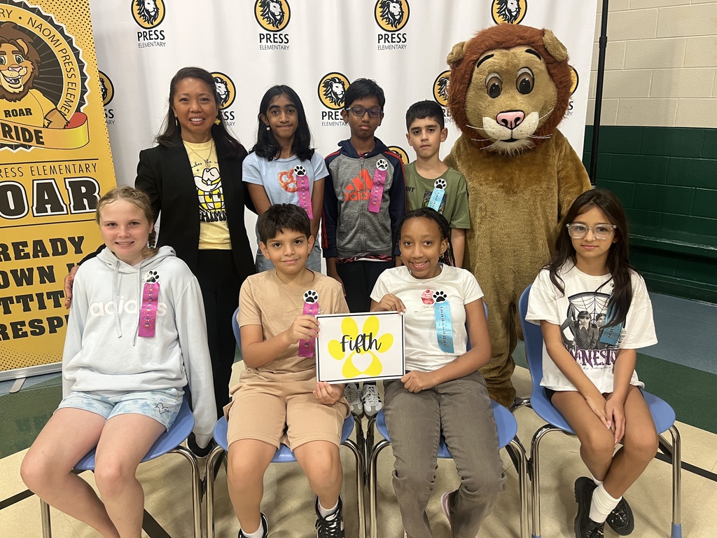 Fifth Grade Pride of the Month