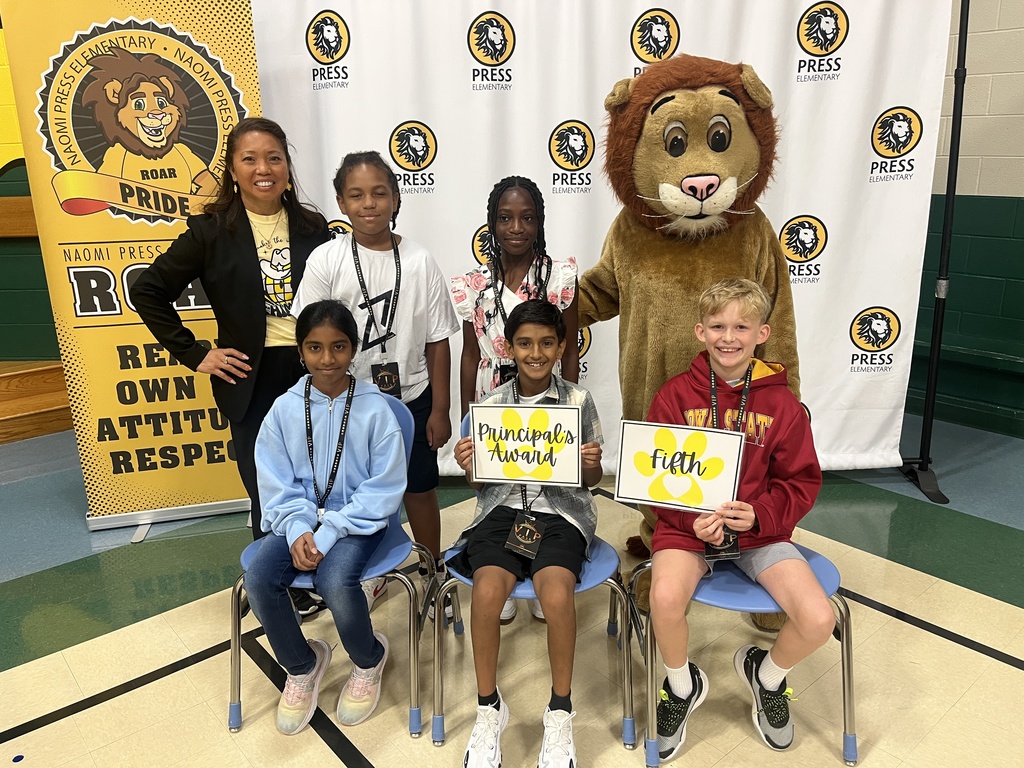 Fifth Grade Principal's Award