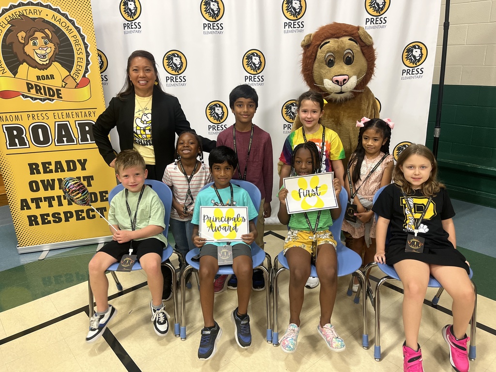 First Grade Principal's Award