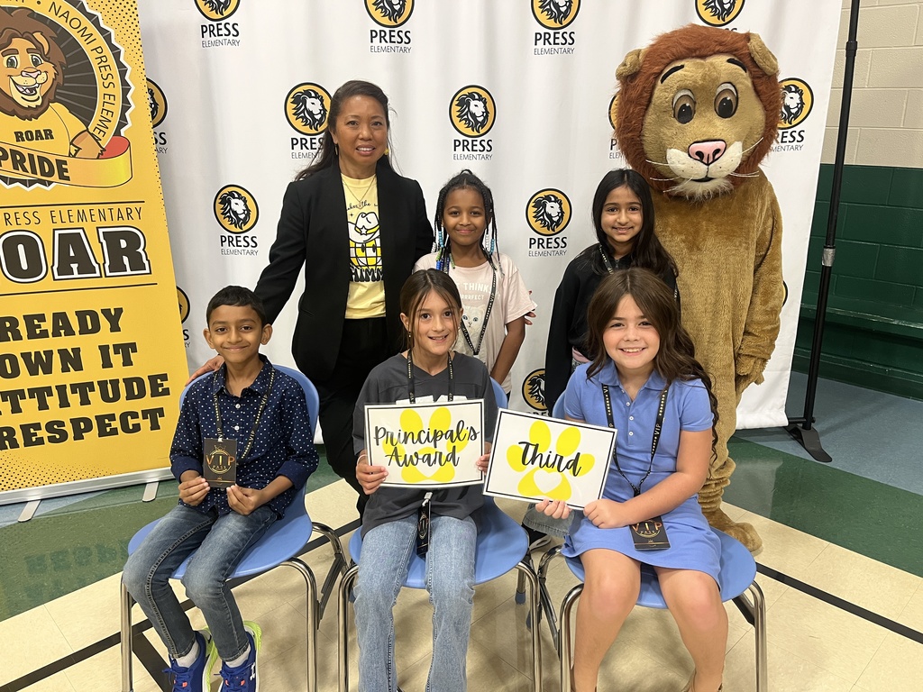 Third Grade Principal's Award