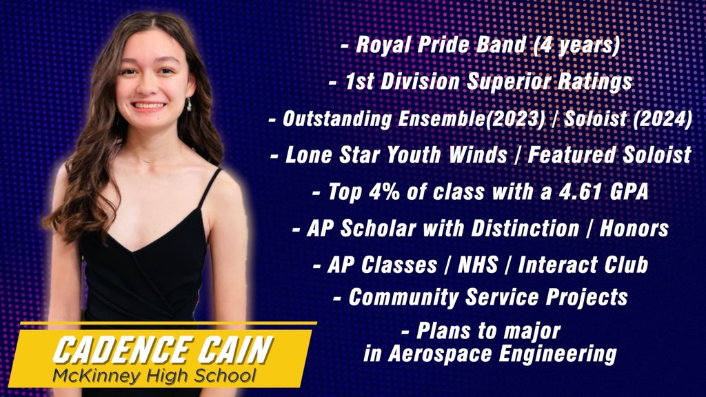 Cadence Cain  MHS Band