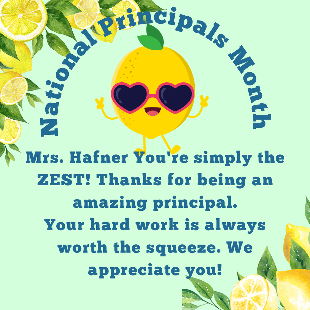 National Principals Month