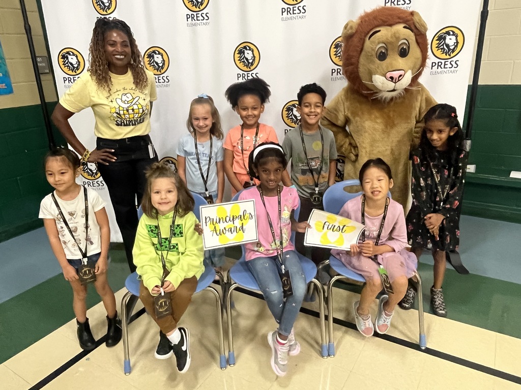First Grade Principal's Award 