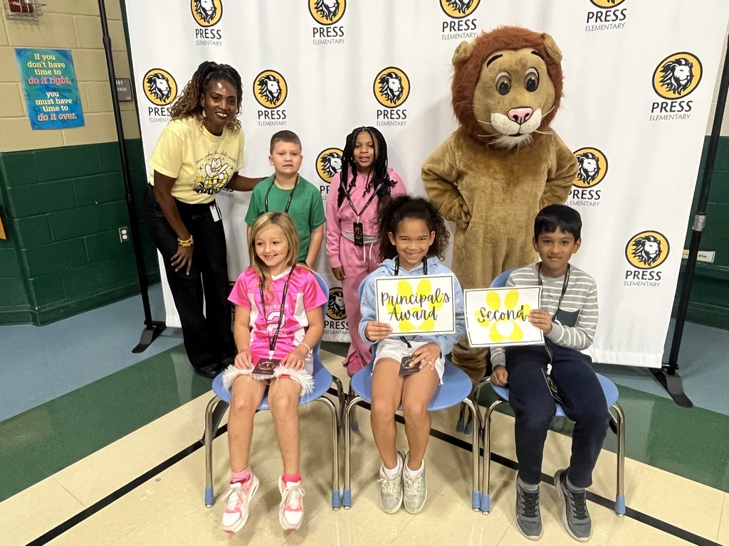 Second Grade Principal's Award 