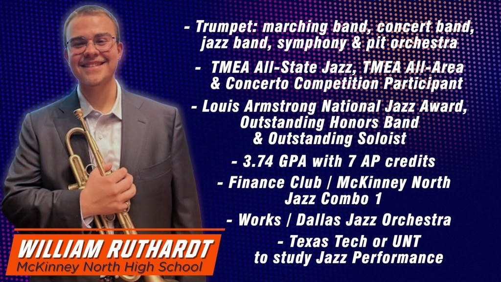 Picture of William Ruthardt from McKinney North High School