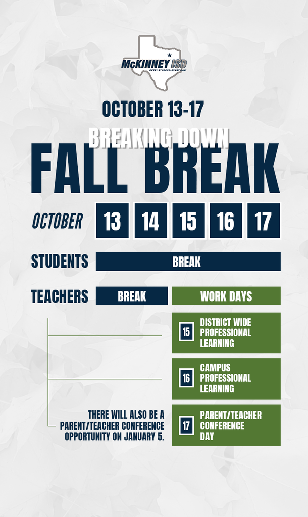 graphic that repeats the information in the text of the post