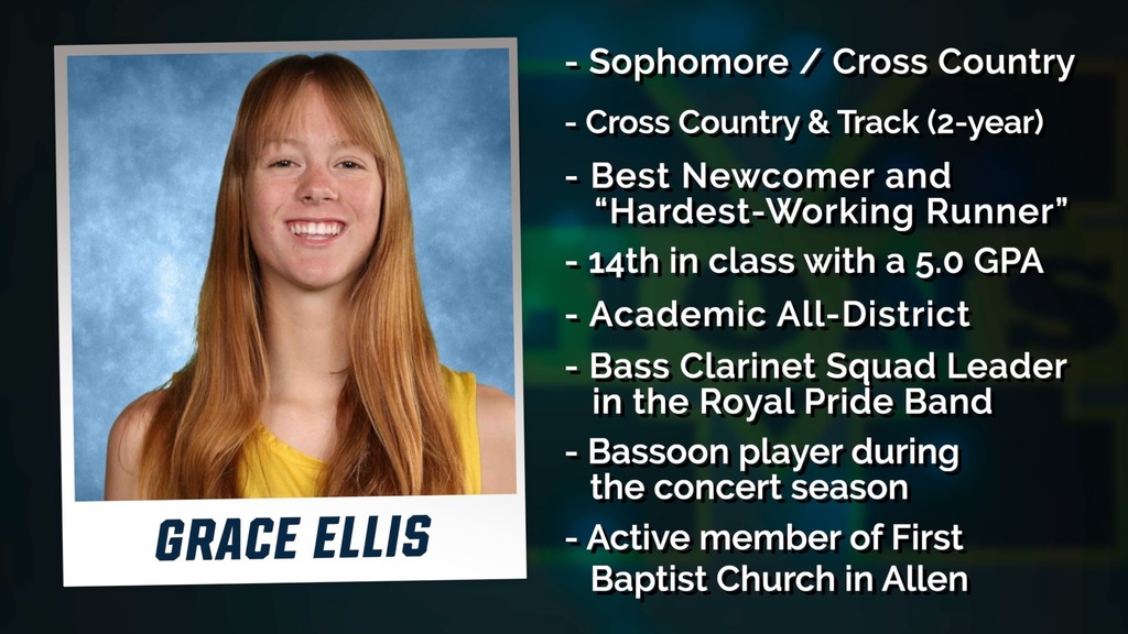 Picture of sophomore Grace Ellis from McKinney High School