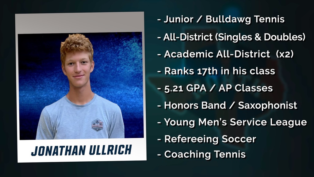 Scholar Athlete of the Week