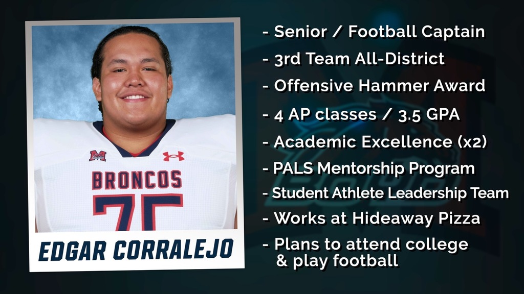 Picture of Edgar Corralejo from McKinney Boyd High School