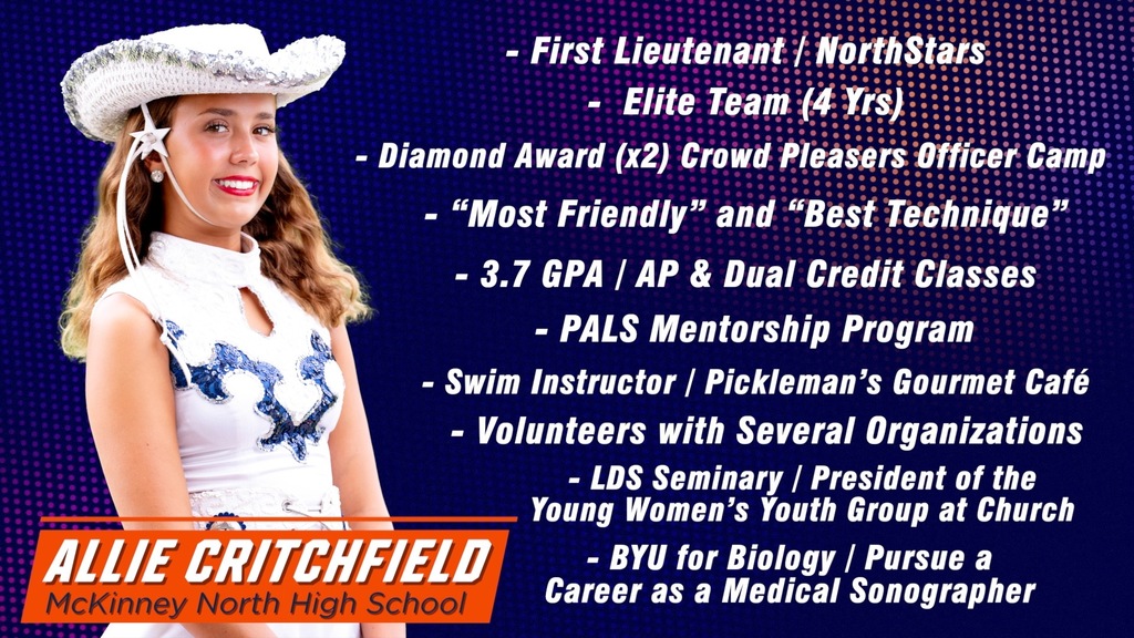 Picture of Allie Critchfield from McKinney North High School