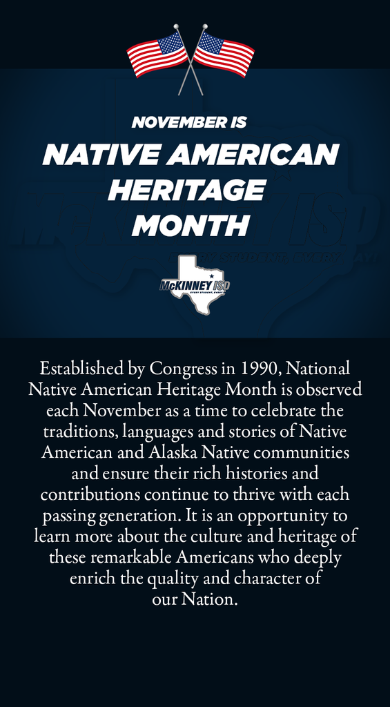 shows the text from the post with two American flags and the MISD logo