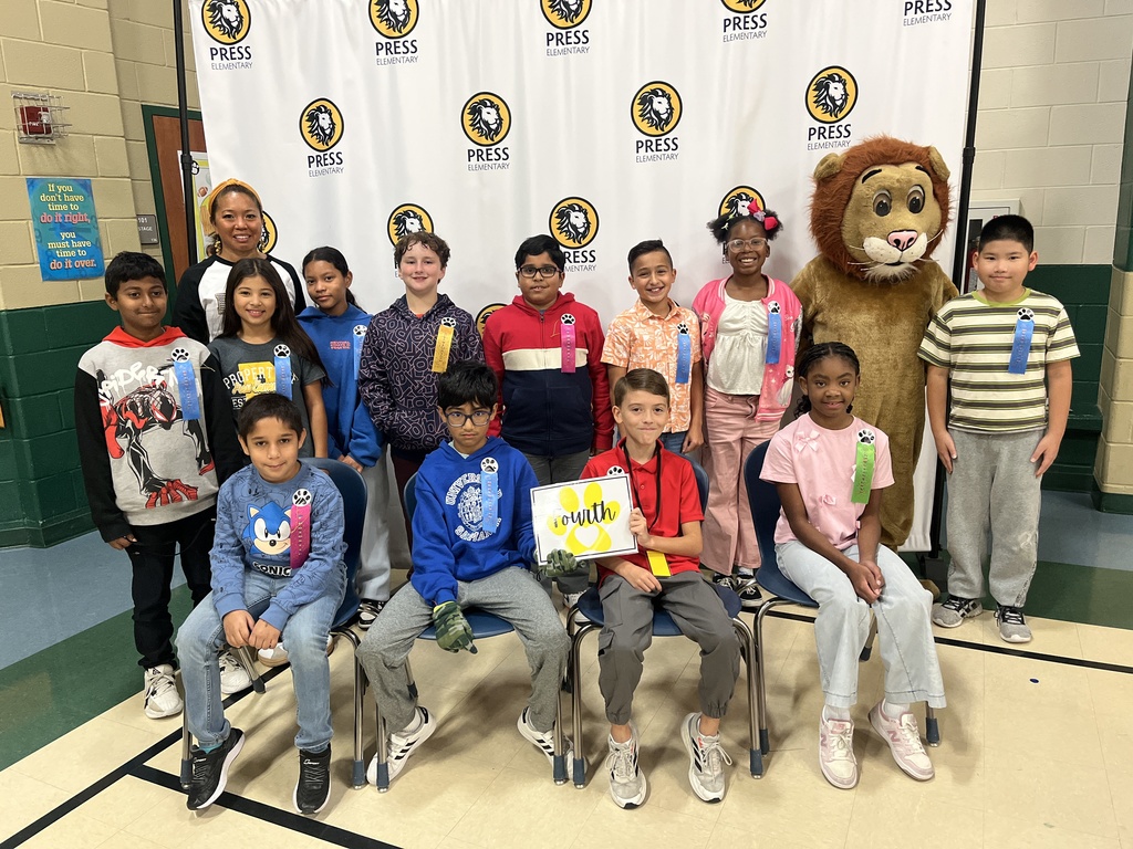 Fourth Grade Pride of the Month