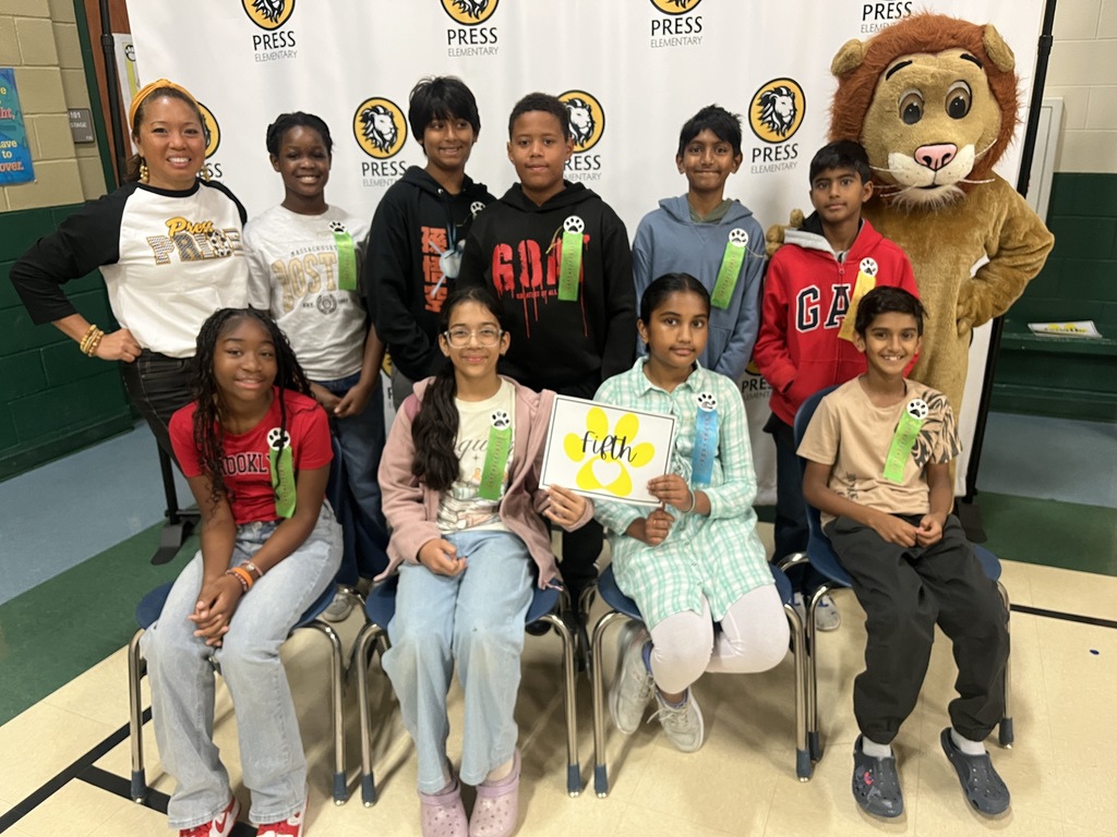 Fifth  Grade Pride of the Month