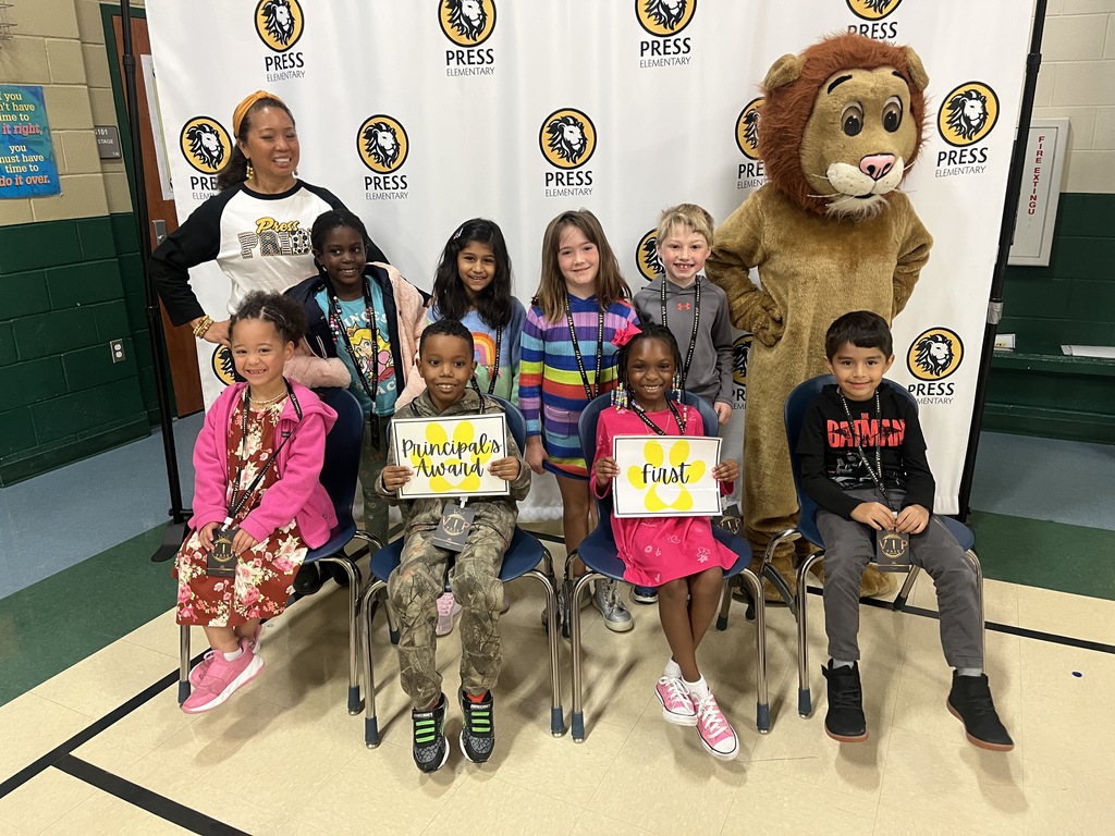 First Grade Principal's Award