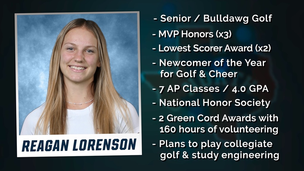 Scholar Athlete of the Week