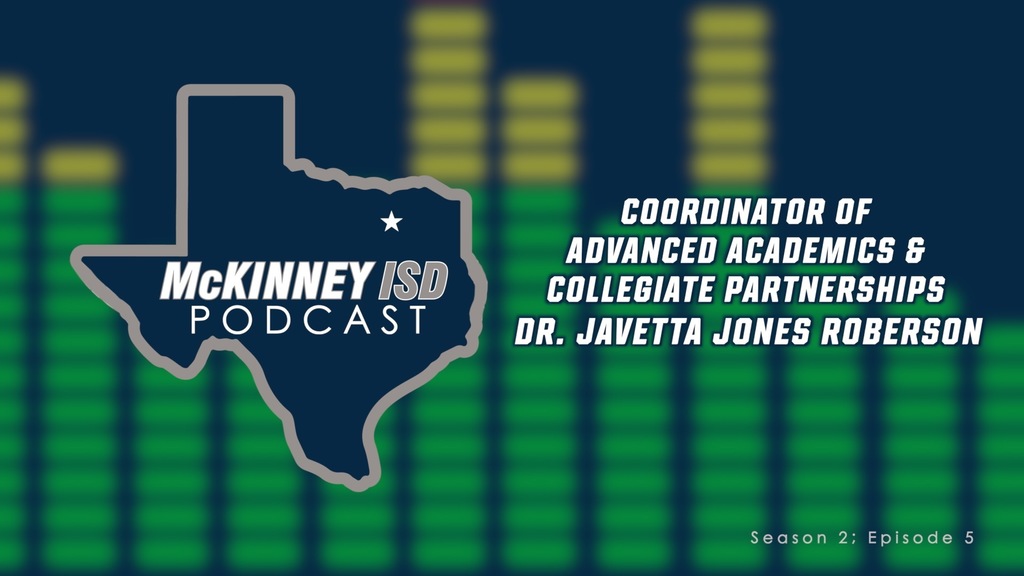 Graphic of Dr. Javetta Jones Roberson / Coordinator of Advanced Academics & Collegiate Partnerships