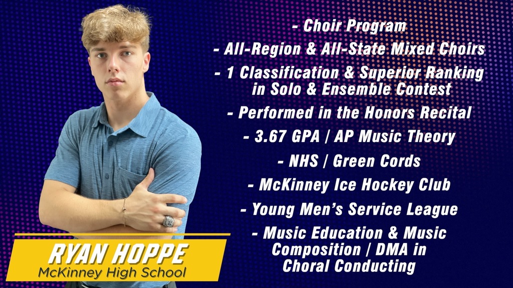 Picture of Ryan Hoppe from McKinney High School