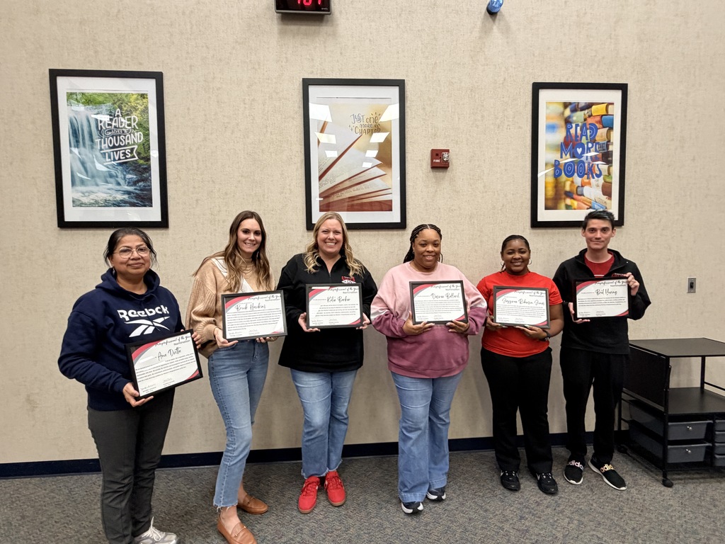 Minshew Paraprofessional nominees of the year