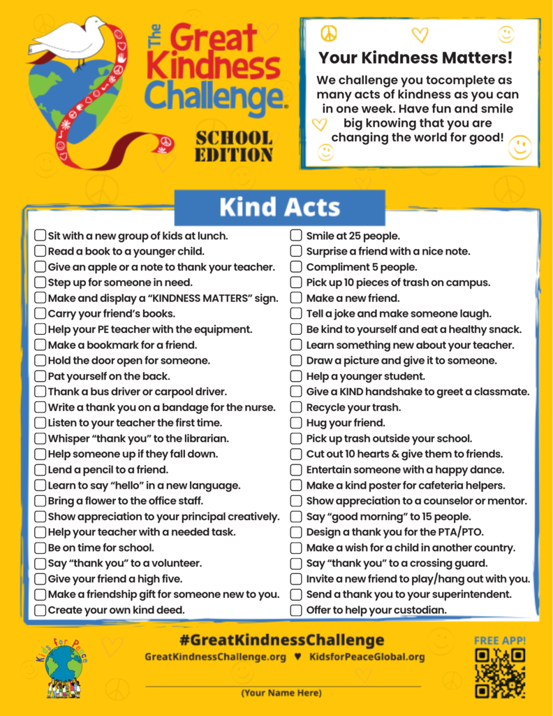 Wolverines let’s be SNOW kind during our snow days! ❄️ #Wolfordiskind #kindnessmatters