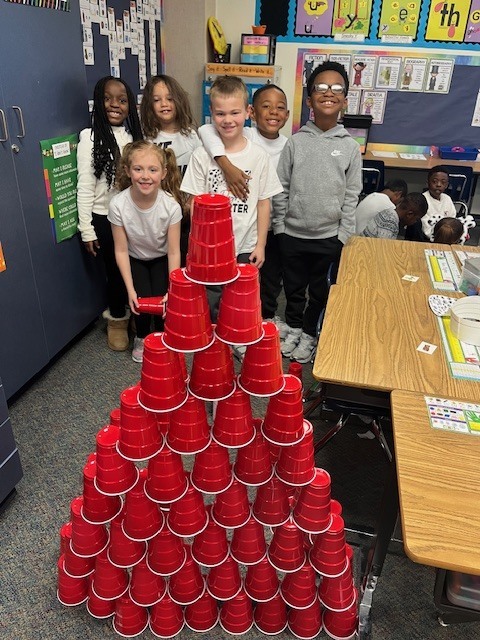 101 cup stacking!