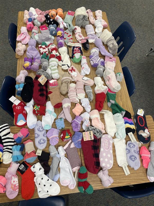 Stuco sock donations