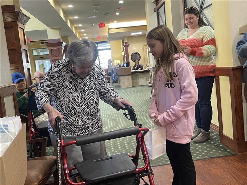 STUCO delivering socks!