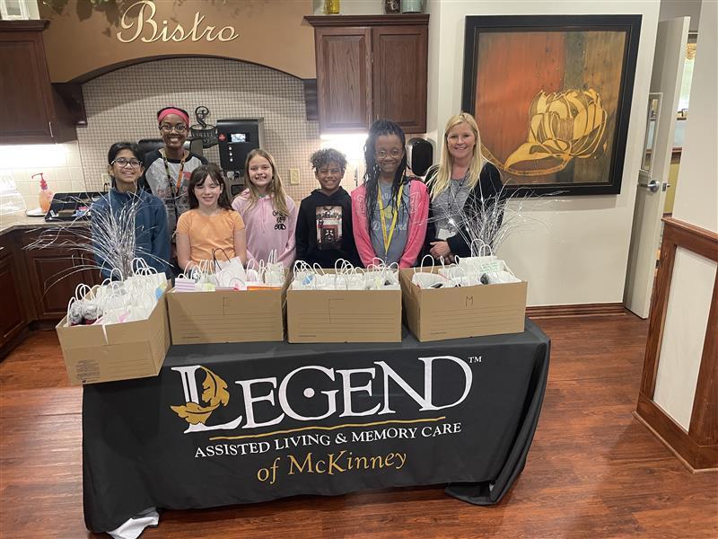 STUCO delivering socks!