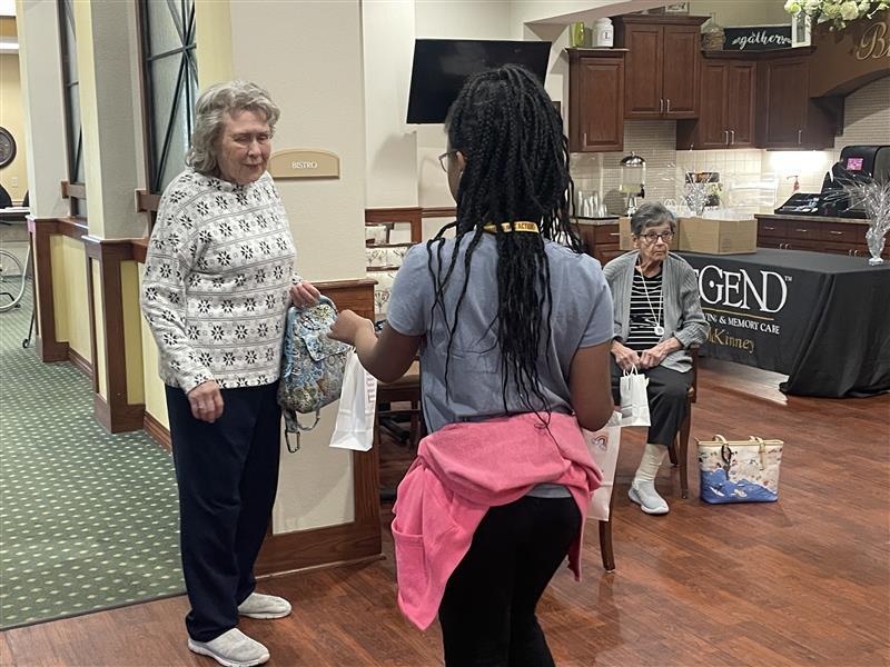 STUCO delivering socks!