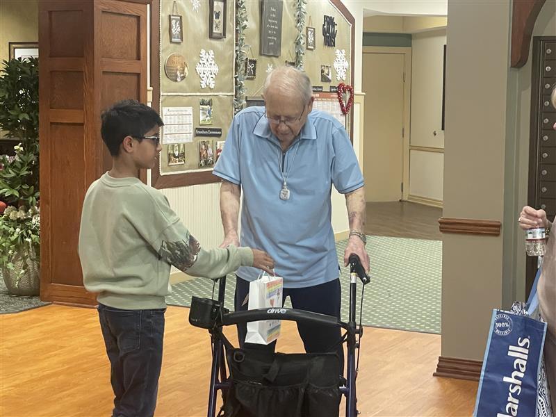 STUCO delivering socks!