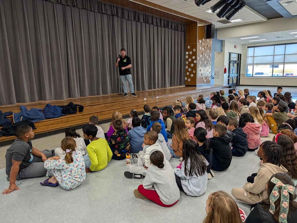 Roy Ponder 2nd Grade Visit
