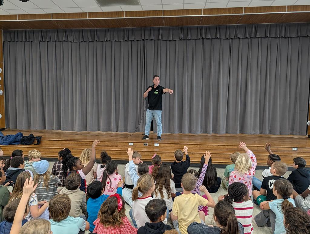 Roy Ponder 2nd Grade Visit
