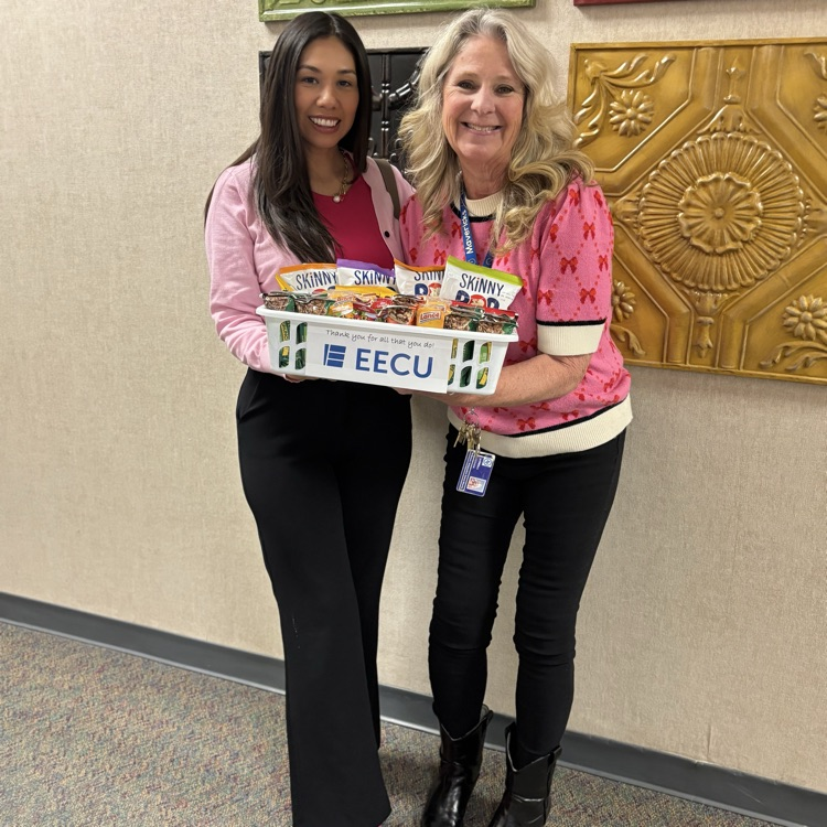 EECU community business partner with snacks