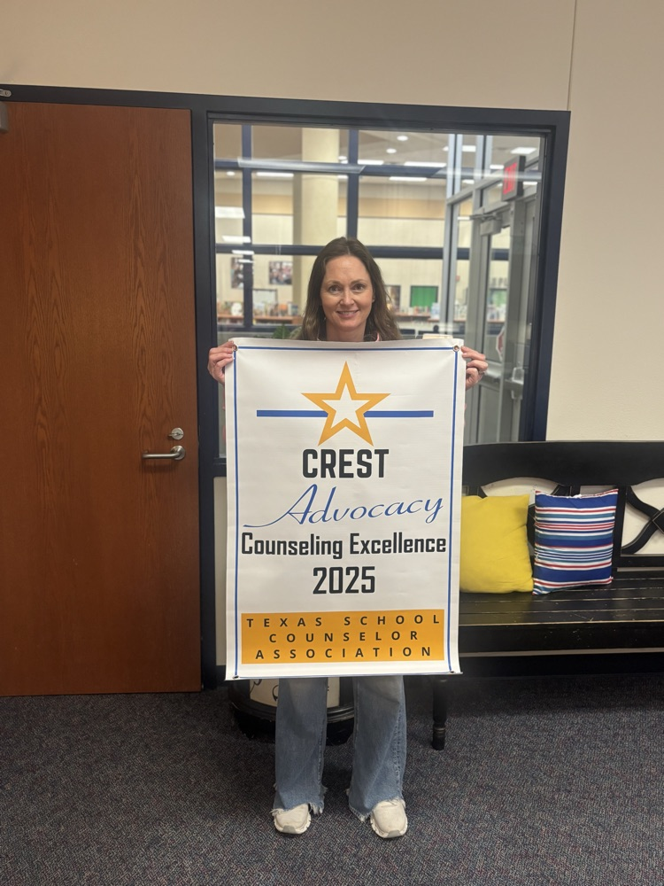 Mrs. de Leon holding our CREST banner