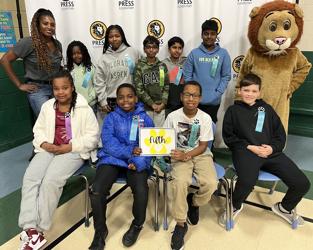 Fifth Grade Pride of the Month