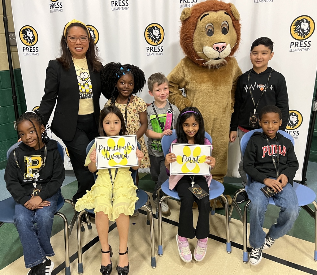 First Grade Principals Award Recipients