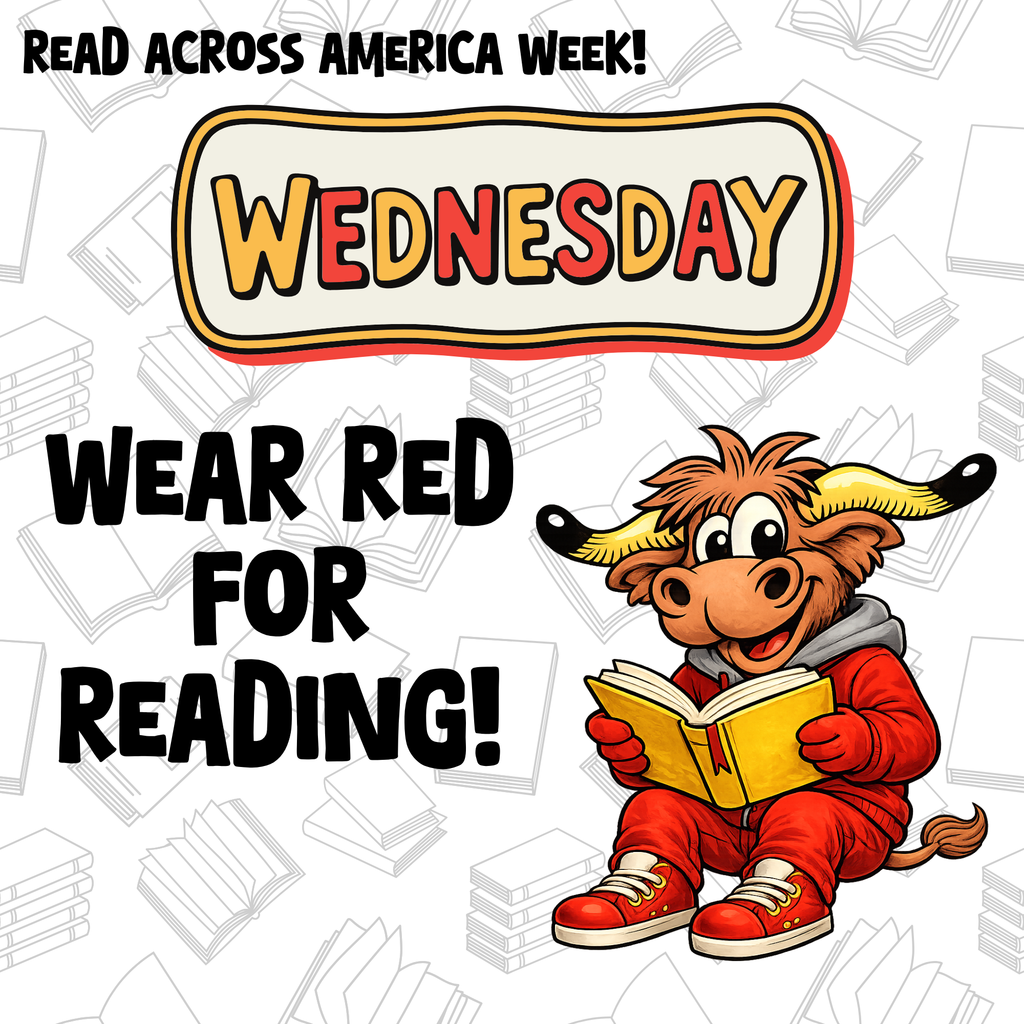 📣 Reminder: Wear Red for Reading — Tomorrow! ❤️📚 Tomorrow is Wear Red for Reading Day as part of Read Across America Week!  Students are encouraged to wear red clothing or accessories to show their love for reading.  Let’s fill the school with red and celebrate reading together!